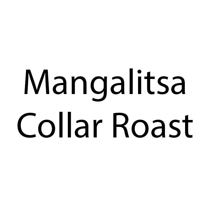 Mangalitsa Collar Roast (Coppa) (boneless)