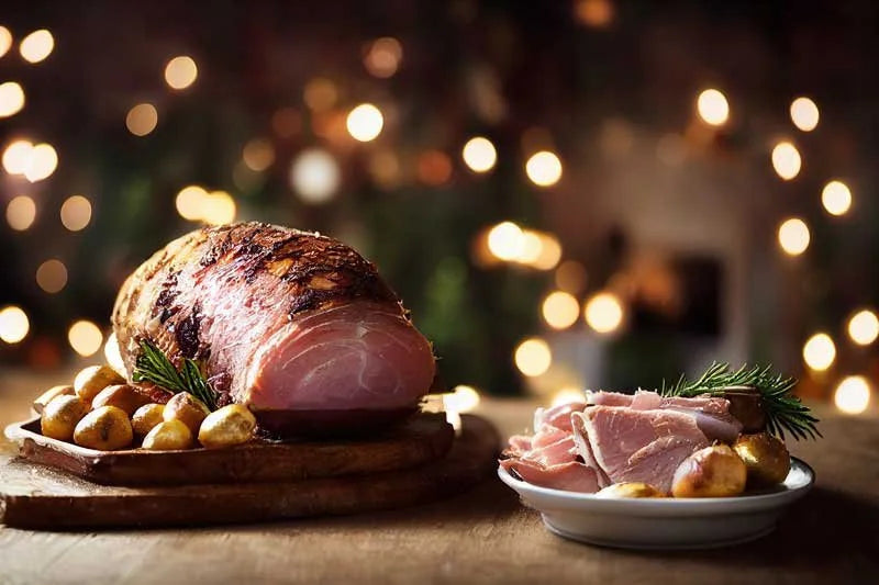 Half Ham: Hickory Smoked, Maple Sugar Cured