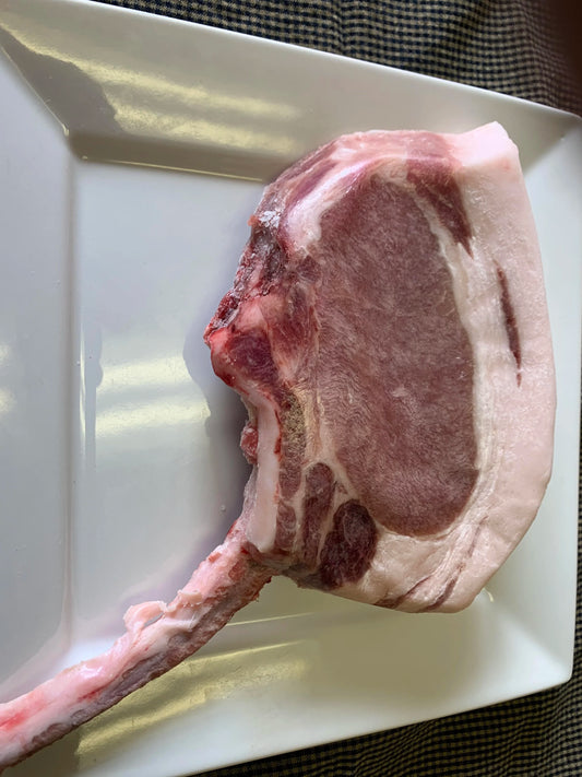Mangalitsa Tomahawk Pork Chop