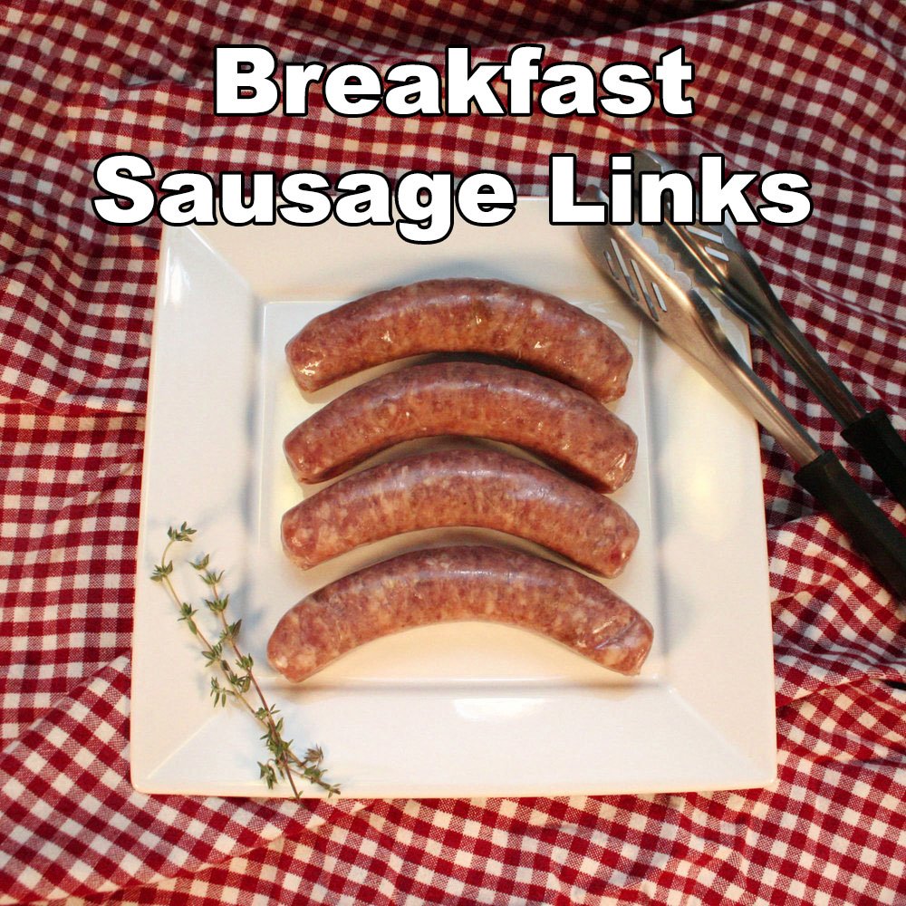 Maple Breakfast Sausage Links