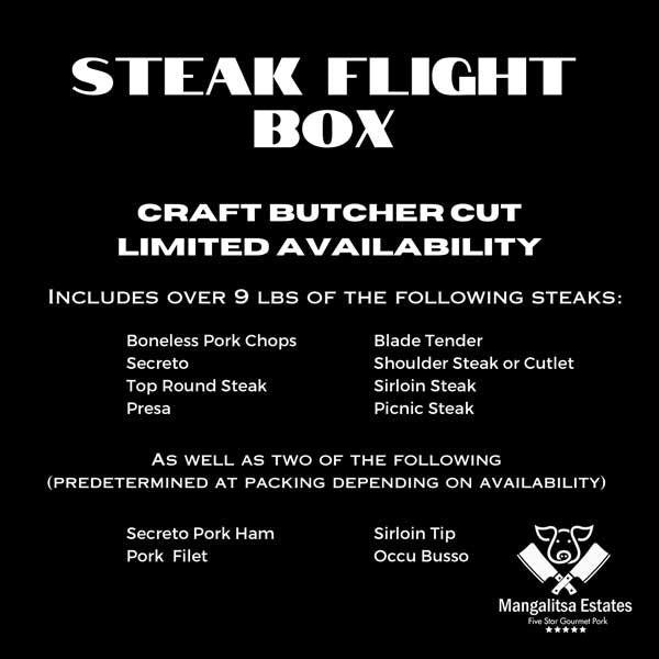 Steak Flight Box - Craft Butcher